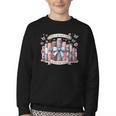 There’s No Such Thing As Too Many Books Youth Crewneck Sweatshirt