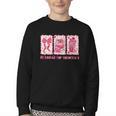 Retro Coquette Bow All Booked For Valentines Book Lover Cute Youth Crewneck Sweatshirt Retro Coquette Bow All Booked For Valentines Book Lover Cute Youth Crewneck Sweatshirt