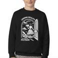Retro Trendy Bookish Book Lover Reading Quotes Leaving Reality Entering Fiction -Adults Small Short Sleeve T-Shirt Youth Crewneck Sweatshirt Retro Trendy Bookish Book Lover Reading Quotes Leaving Reality Entering Fiction -Adults Small Short Sleeve T-Shirt Youth Crewneck Sweatshirt