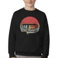 Retro Vintage Ban Bigots Not Books Shirt Free Banned Books Youth Crewneck Sweatshirt