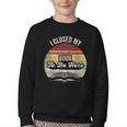 Retro Vintage I Closed My Book To Be Here Reading Teacher Youth Crewneck Sweatshirt Retro Vintage I Closed My Book To Be Here Reading Teacher Youth Crewneck Sweatshirt