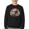Retro Vintage FREADom Anti Ban Books Freedom To Read Youth Crewneck Sweatshirt