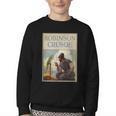 Robinson Crusoe Book Cover 1920 Youth Crewneck Sweatshirt