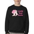 Rowdy 'Bout Books Cowboy Lovers Youth Crewneck Sweatshirt