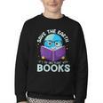 Save Earth It´s Only Planet With Books Reader Earth Day Youth Crewneck Sweatshirt Save Earth It´s Only Planet With Books Reader Earth Day Youth Crewneck Sweatshirt