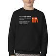 Six Seven Meme Reading Book Lover 6-7 67 Definition Youth Crewneck Sweatshirt