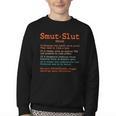 Smut Slut Sayings Definition Sarcastic Book Lover Youth Crewneck Sweatshirt