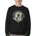 Smutty Book Club Smutty Book Lover Front And Back Spicy Book Youth Crewneck Sweatshirt