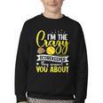 Softball Scorekeeper For a Score Book Keeper Youth Crewneck Sweatshirt Softball Scorekeeper For a Score Book Keeper Youth Crewneck Sweatshirt