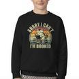 Sorry I Can't I'm Booked Reading For Cat Lover For Men Women Youth Crewneck Sweatshirt Sorry I Can't I'm Booked Reading For Cat Lover For Men Women Youth Crewneck Sweatshirt