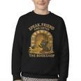 Speak Friend Enter Bookshop Magic Panther Youth Crewneck Sweatshirt Speak Friend Enter Bookshop Magic Panther Youth Crewneck Sweatshirt