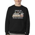 Spending Time With My Book Boyfriends Apparel Youth Crewneck Sweatshirt