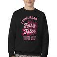 Spicy Book Lover For Women Who Love To Read Romance Fantasy Youth Crewneck Sweatshirt