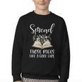 Spread Those Pages Like A Good Girl Bookworm Book Lover Youth Crewneck Sweatshirt Spread Those Pages Like A Good Girl Bookworm Book Lover Youth Crewneck Sweatshirt