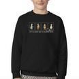 Stamp It's A Good Day To Read A Book Silly Goose Reading Youth Crewneck Sweatshirt Stamp It's A Good Day To Read A Book Silly Goose Reading Youth Crewneck Sweatshirt