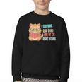 Stay Home Read Books Pet My Cat Regret Nothing Cats Book Youth Crewneck Sweatshirt Stay Home Read Books Pet My Cat Regret Nothing Cats Book Youth Crewneck Sweatshirt