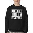 Straight Outta Chapter 39 Cute Book Lover Reader Youth Crewneck Sweatshirt Straight Outta Chapter 39 Cute Book Lover Reader Youth Crewneck Sweatshirt