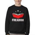 I Survived Reading Banned Books And All I Got Was Smarter Youth Crewneck Sweatshirt