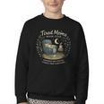 Tired Moms Book Club Coffee Chaos And Chapters Youth Crewneck Sweatshirt