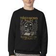 Tired Moms Book Club Running On Coffee Chaos And Chapters Youth Crewneck Sweatshirt Tired Moms Book Club Running On Coffee Chaos And Chapters Youth Crewneck Sweatshirt