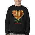 History Education Is Freedom Books Black History Heart Youth Crewneck Sweatshirt History Education Is Freedom Books Black History Heart Youth Crewneck Sweatshirt