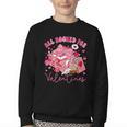 Valentine All Booked Book Coffee Coquette Bow Girl Women Youth Crewneck Sweatshirt Valentine All Booked Book Coffee Coquette Bow Girl Women Youth Crewneck Sweatshirt