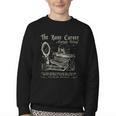 Vintage The Bone Carver Death God Tour Skeleton Spicy Books Youth Crewneck Sweatshirt