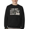 Vintage How Many Nights Reading 67 Meme Book Lover Teacher Youth Crewneck Sweatshirt Vintage How Many Nights Reading 67 Meme Book Lover Teacher Youth Crewneck Sweatshirt