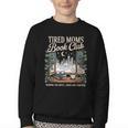 Vintage Tired Moms Book Club Bookish Booktrovert Youth Crewneck Sweatshirt Vintage Tired Moms Book Club Bookish Booktrovert Youth Crewneck Sweatshirt