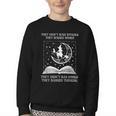 Vintage They Didn't Burn Witches They Burned Women Ban Books Youth Crewneck Sweatshirt Vintage They Didn't Burn Witches They Burned Women Ban Books Youth Crewneck Sweatshirt