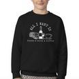 I Want Books Wine Coffee Youth Crewneck Sweatshirt