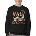 Wild About Reading Teacher Reading Books Back To School Youth Crewneck Sweatshirt Wild About Reading Teacher Reading Books Back To School Youth Crewneck Sweatshirt