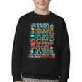I Will Read Books On A Boat Kids Reading Read Books Youth Crewneck Sweatshirt