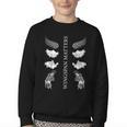 Wingspan Matters For Book Lover Youth Crewneck Sweatshirt Wingspan Matters For Book Lover Youth Crewneck Sweatshirt