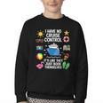 Women's I Have No Control On A Cruise They Book Themselves Cruise Youth Crewneck Sweatshirt Women's I Have No Control On A Cruise They Book Themselves Cruise Youth Crewneck Sweatshirt