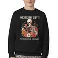 Women's Psychological Thriller Book Reader Lover Youth Crewneck Sweatshirt