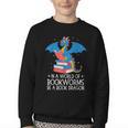 In A World Full Of Bookworms Be A Book Dragon Reading Youth Crewneck Sweatshirt In A World Full Of Bookworms Be A Book Dragon Reading Youth Crewneck Sweatshirt