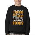 Writer Book Published Author Writers Men Women Youth Crewneck Sweatshirt Writer Book Published Author Writers Men Women Youth Crewneck Sweatshirt