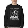 They Didn't Burn Witches Burned Women Books Feminist Women Youth Crewneck Sweatshirt They Didn't Burn Witches Burned Women Books Feminist Women Youth Crewneck Sweatshirt