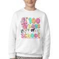 100th Day Of School Teacher Books 100 Days Of School Women Youth Crewneck Sweatshirt