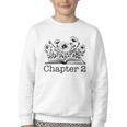 2nd Birthday Girl Chapter 2 Reading Book Lover 2 Year Old Youth Crewneck Sweatshirt 2nd Birthday Girl Chapter 2 Reading Book Lover 2 Year Old Youth Crewneck Sweatshirt