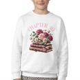 40th Birthday Chapter 40 Birthday Shirt Women Book Lover Youth Crewneck Sweatshirt