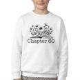 60th Birthday Chapter 60 Reading Book Lover Bookworm Women Youth Crewneck Sweatshirt 60th Birthday Chapter 60 Reading Book Lover Bookworm Women Youth Crewneck Sweatshirt