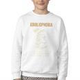 Abibliophobia Books Lover Bookworm Bookaholic Reader Youth Crewneck Sweatshirt Abibliophobia Books Lover Bookworm Bookaholic Reader Youth Crewneck Sweatshirt