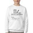 Abibliophobia The Fear Of Running Out Of Books Youth Crewneck Sweatshirt Abibliophobia The Fear Of Running Out Of Books Youth Crewneck Sweatshirt