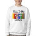 Adult Coloring Book Can I Go Color Now Women Men Adults Premium Tri-Blend Youth Crewneck Sweatshirt