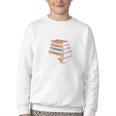 Anti-Social Book Club Reader Books & Coffee Dark Academia Premium Tri-Blend Youth Crewneck Sweatshirt
