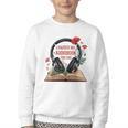 Audiobook Lover Bookish I Paused My Audiobook For This Youth Crewneck Sweatshirt