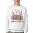 Im With The Banned Book Readers Librarian Read Banned Books Youth Crewneck Sweatshirt