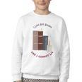 I Like Big Books Bookworm Tee Youth Crewneck Sweatshirt I Like Big Books Bookworm Tee Youth Crewneck Sweatshirt